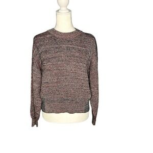Joie Viscose Blend Marled Variegated Knit Sweater Size Small